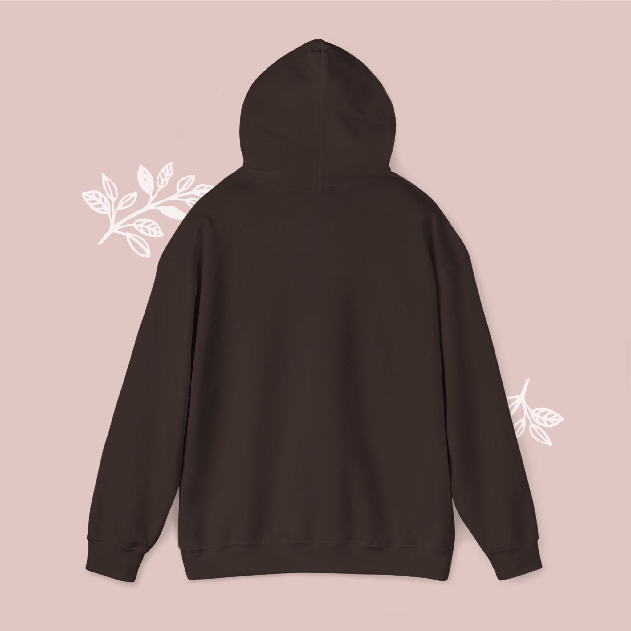 Gettin' Cozy – Coffee Cups Hoodie — Cute Pastel Latte Graphic Sweatshirt