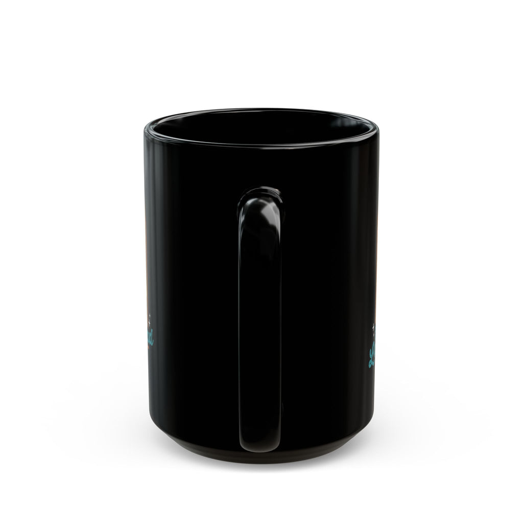 UFO Coffee Mug — "The Landing Pad" Retro Desert Alien Design