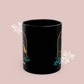 UFO Coffee Mug — "The Landing Pad" Retro Desert Alien Design