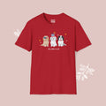 Havnese Patriotic Dog Trio T-Shirt — 'Red, White & Woof' Cute America Graphic Tee
