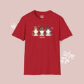 I Woof You Cute Collie Trio Dog Tee — Valentine's T-Shirt