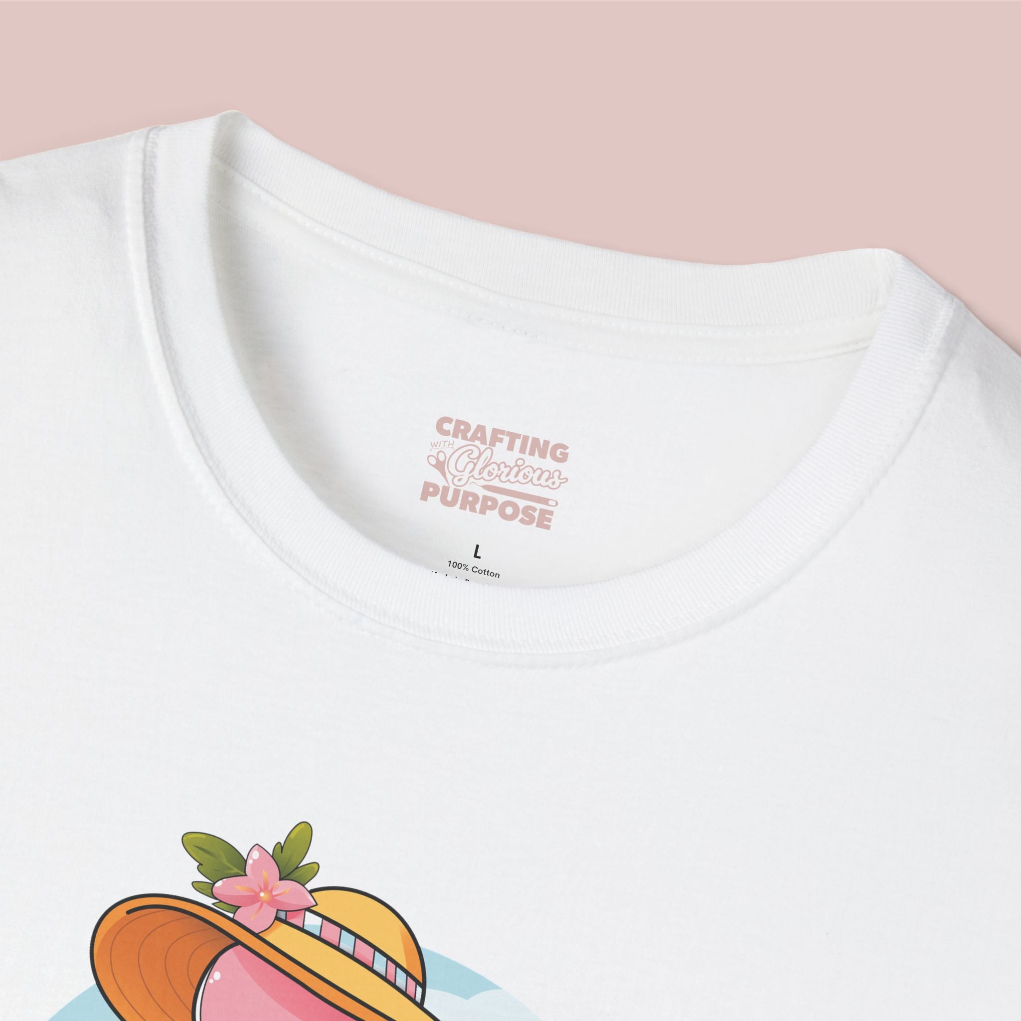 Fabulous Like a Flamingo T-Shirt — Cute Pink Flamingo Graphic Tee