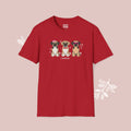 I Woof You Cute Puggle Trio Dog Tee — Valentine's T-Shirt