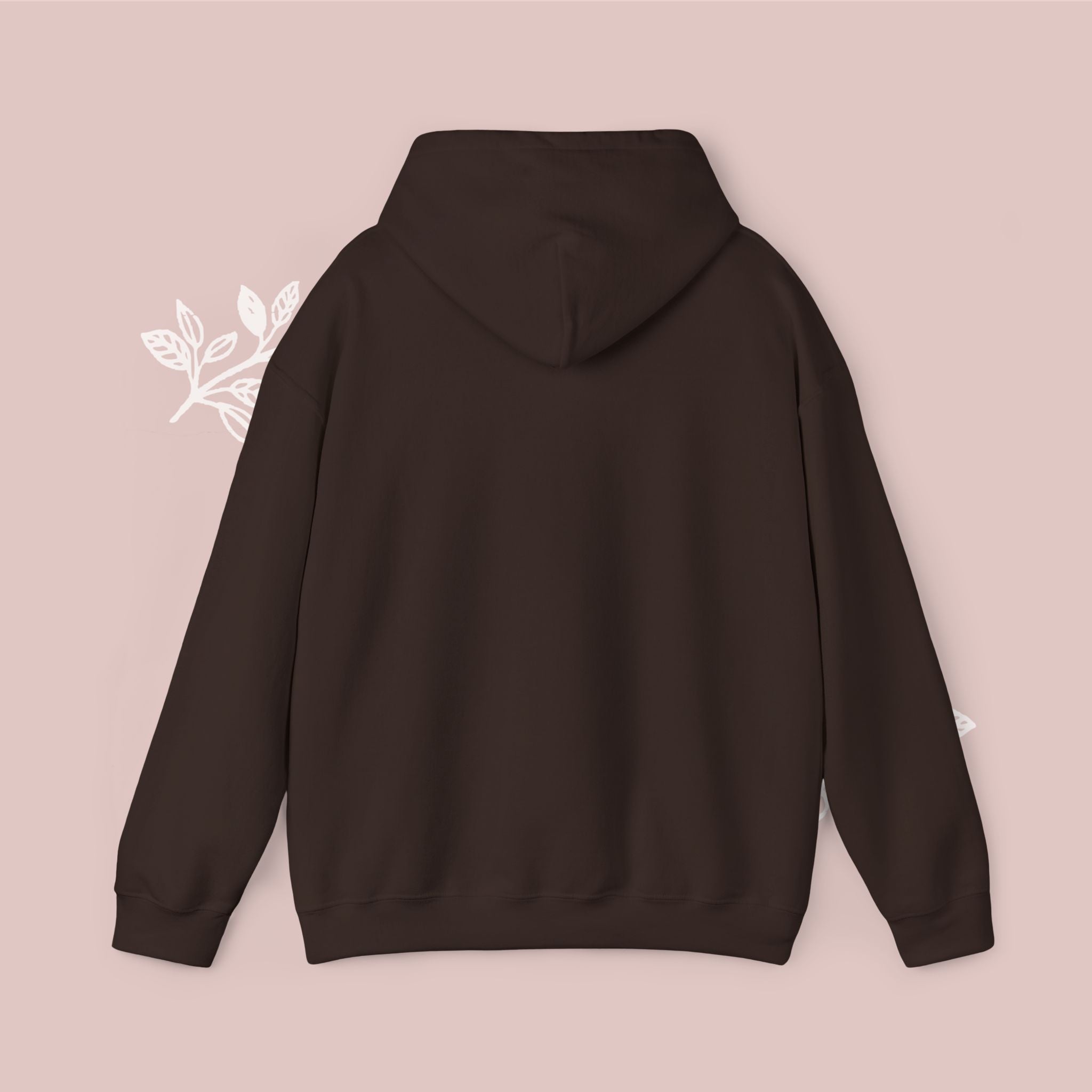 Gettin' Cozy – Coffee Cups Hoodie — Cute Pastel Latte Graphic Sweatshirt