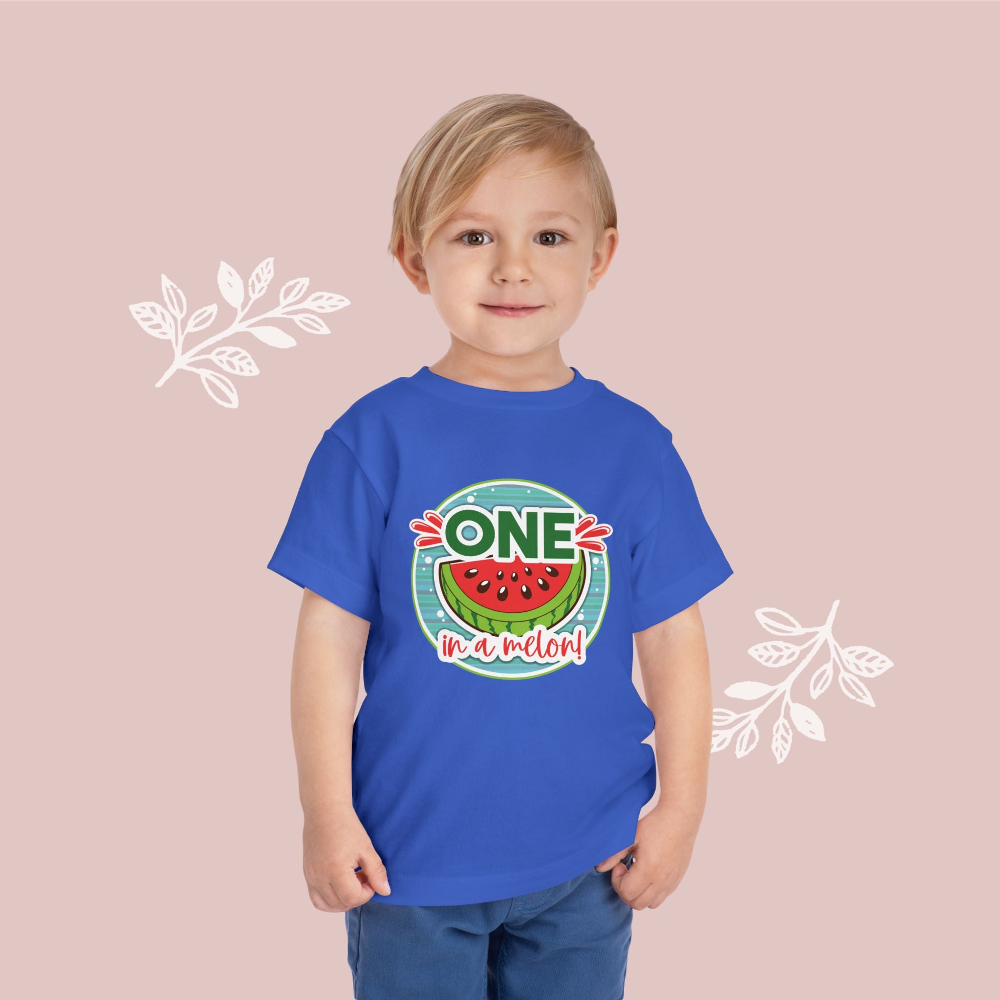 One in a Melon Toddler Tee — Watermelon Shirt
