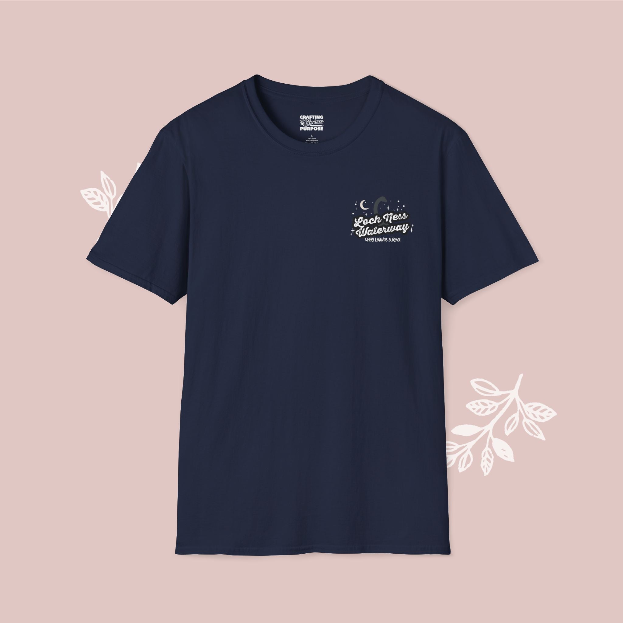 Loch Ness Waterway — "Loch Ness Waterway: Where Legends Surface" Retro Graphic T-Shirt