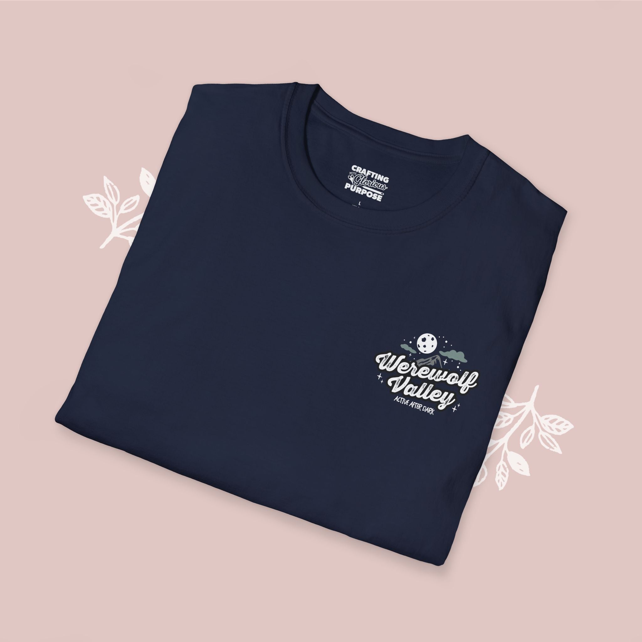 Werewolf Valley T-Shirt —  "Werewolf Valley: Active After Dark" Retro Werewolf Graphic Tee