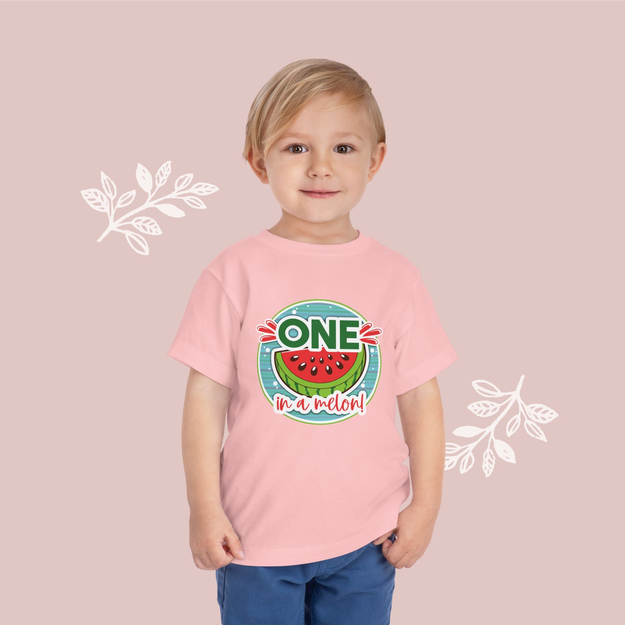 One in a Melon Toddler Tee — Watermelon Shirt