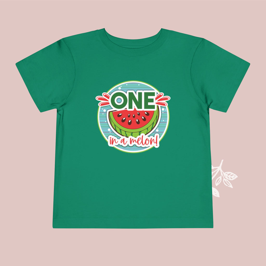 One in a Melon Toddler Tee — Watermelon Shirt