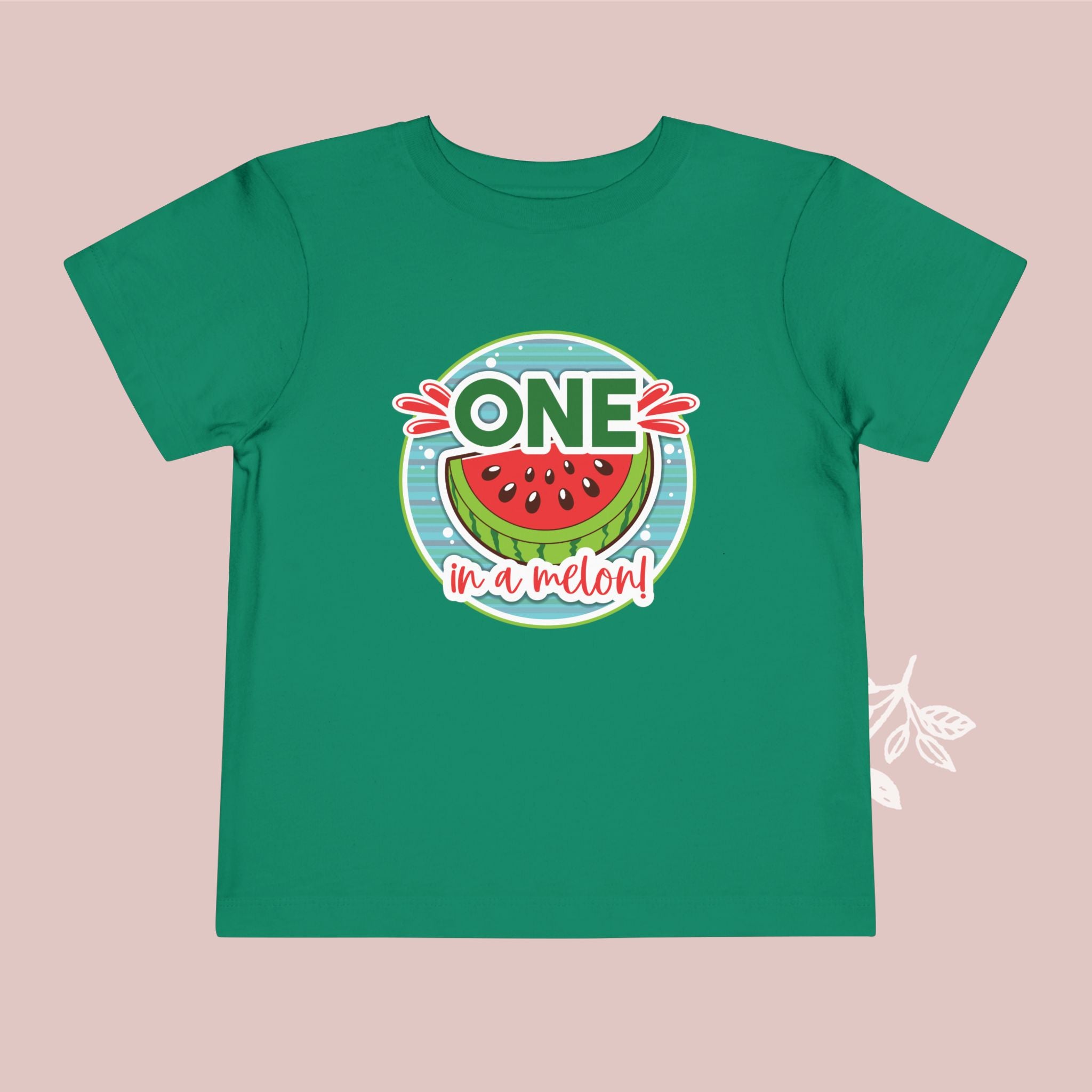 One in a Melon Toddler Tee — Watermelon Shirt