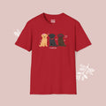 I Woof You Cute Labrador Retriever Trio Dog Tee — Valentine's T-Shirt
