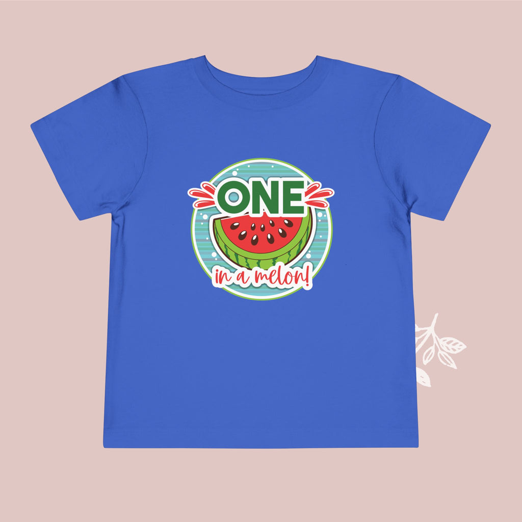 One in a Melon Toddler Tee — Watermelon Shirt