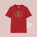Mini Pinscher Patriotic Dog Trio T-Shirt — 'Red, White & Woof' Cute America Graphic Tee