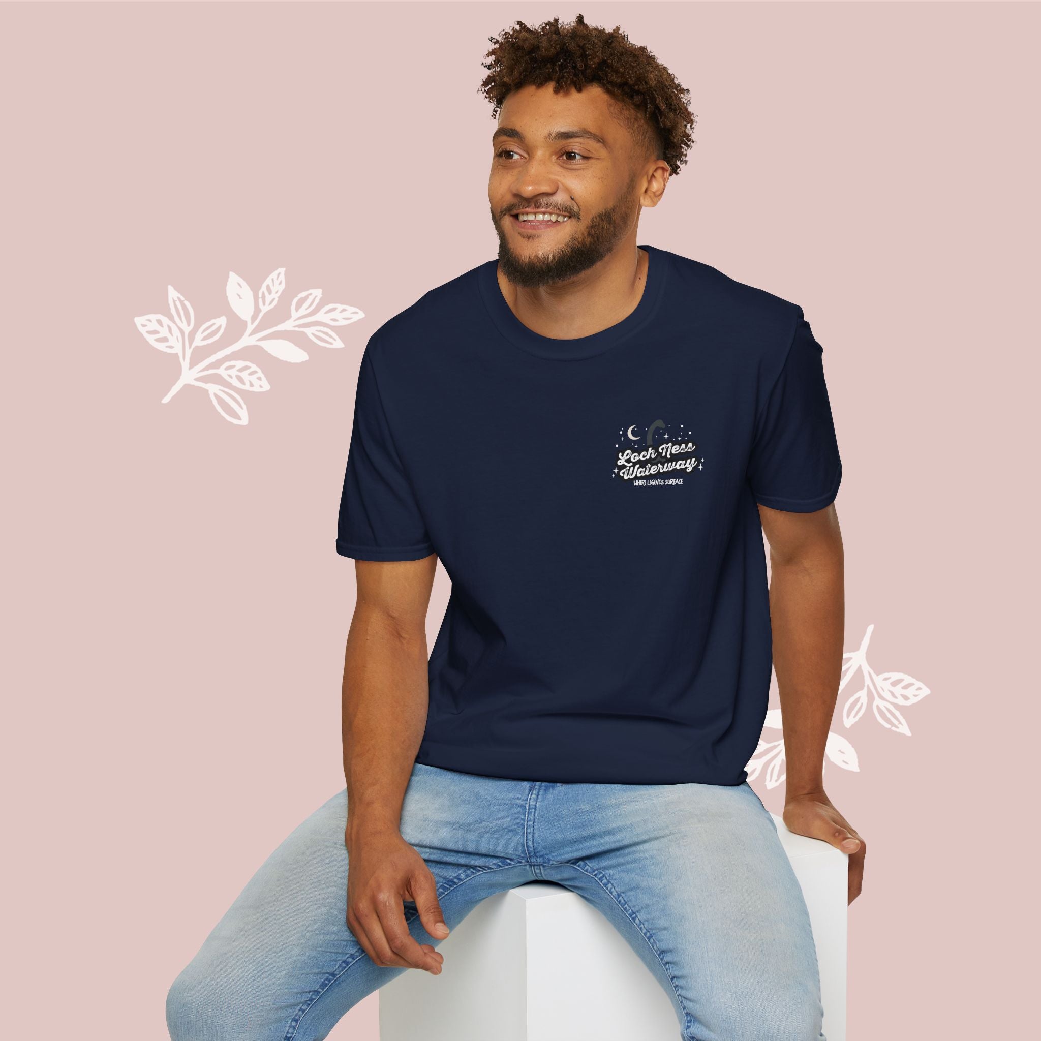 Loch Ness Waterway — "Loch Ness Waterway: Where Legends Surface" Retro Graphic T-Shirt