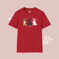 I Woof You Cute German Shepherd Trio Dog Tee — Valentine's T-Shirt