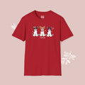 I Woof You Cute Rat Terrier Trio Dog Tee — Valentine's T-Shirt