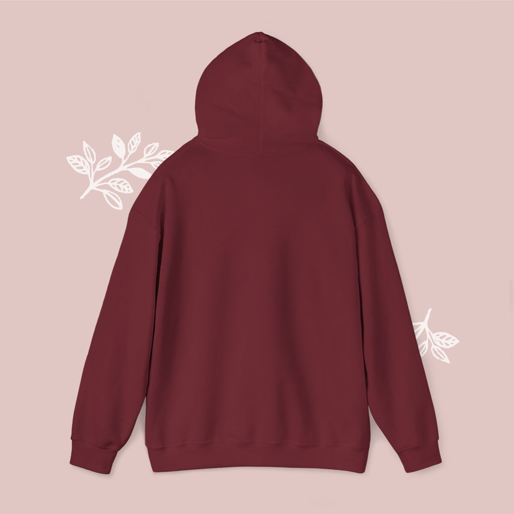 Gettin' Cozy – Coffee Cups Hoodie — Cute Pastel Latte Graphic Sweatshirt