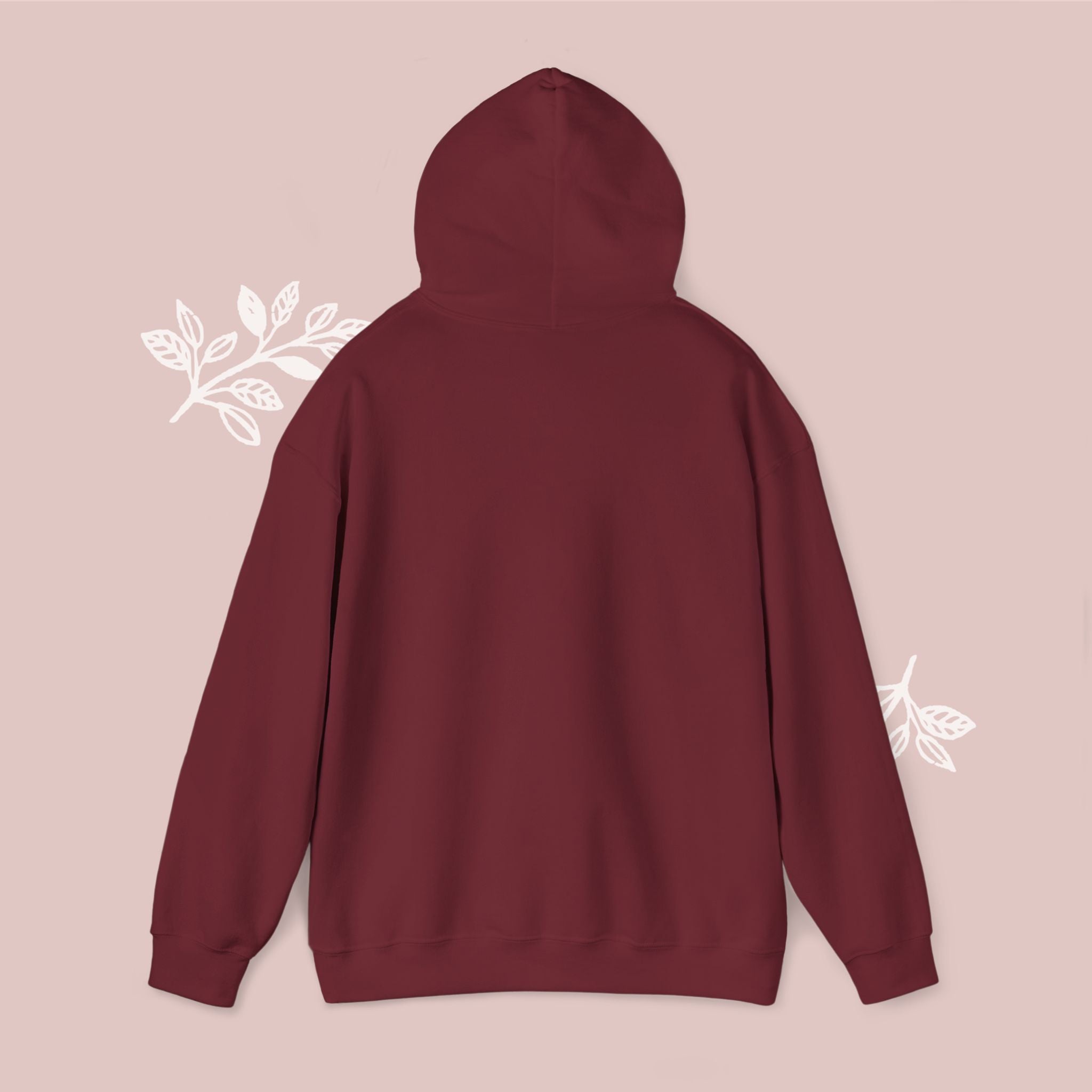 Gettin' Cozy – Coffee Cups Hoodie — Cute Pastel Latte Graphic Sweatshirt