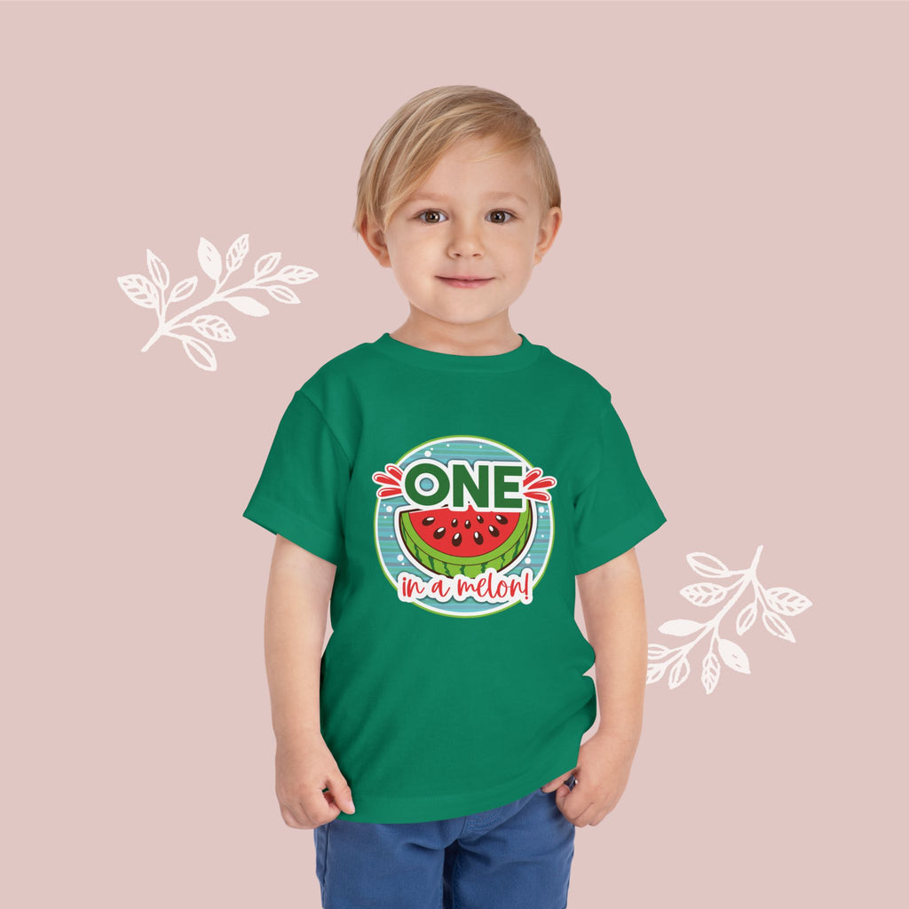 One in a Melon Toddler Tee — Watermelon Shirt