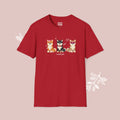 I Woof You Cute Shiba Inu Trio Dog Tee — Valentine's T-Shirt