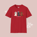 Cockapoo Patriotic Dog Trio T-Shirt — 'Red, White & Woof' Cute America Graphic Tee