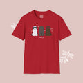 I Woof You Cute Newfoundland Trio Dog Tee — Valentine's T-Shirt