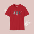 I Woof You Cute Schnauzer Trio Dog Tee — Valentine's T-Shirt