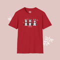 I Woof You Cute Husky Trio Dog Tee — Valentine's T-Shirt