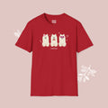 I Woof You Cute Samoyed Trio Dog Tee — Valentine's T-Shirt