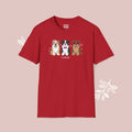 I Woof You Cute English Bulldog Trio Dog Tee — Valentine's T-Shirt