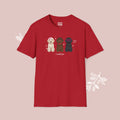 I Woof You Cute Labradoodle Trio Dog Tee — Valentine's T-Shirt