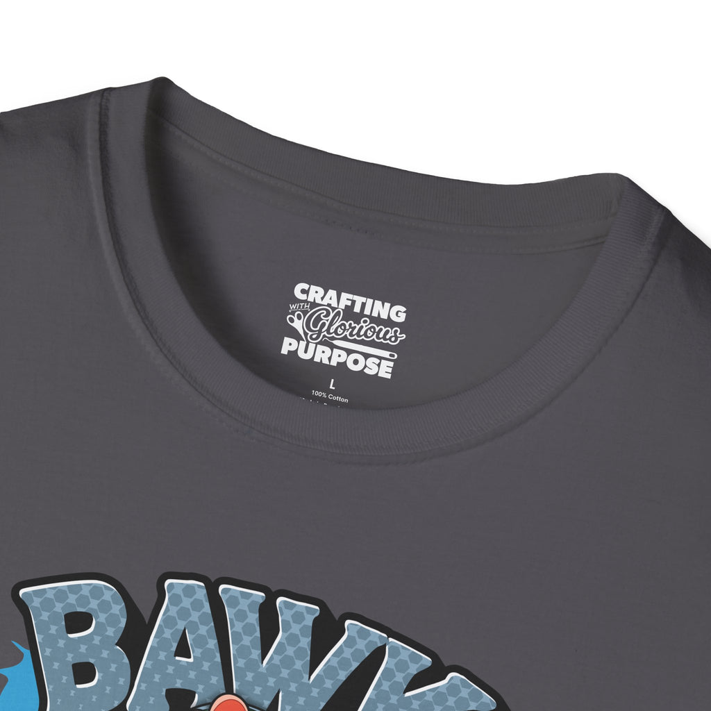Chicken 'Bawk n' Roll' T-Shirt — Funny Rock 'n' Roll Tee