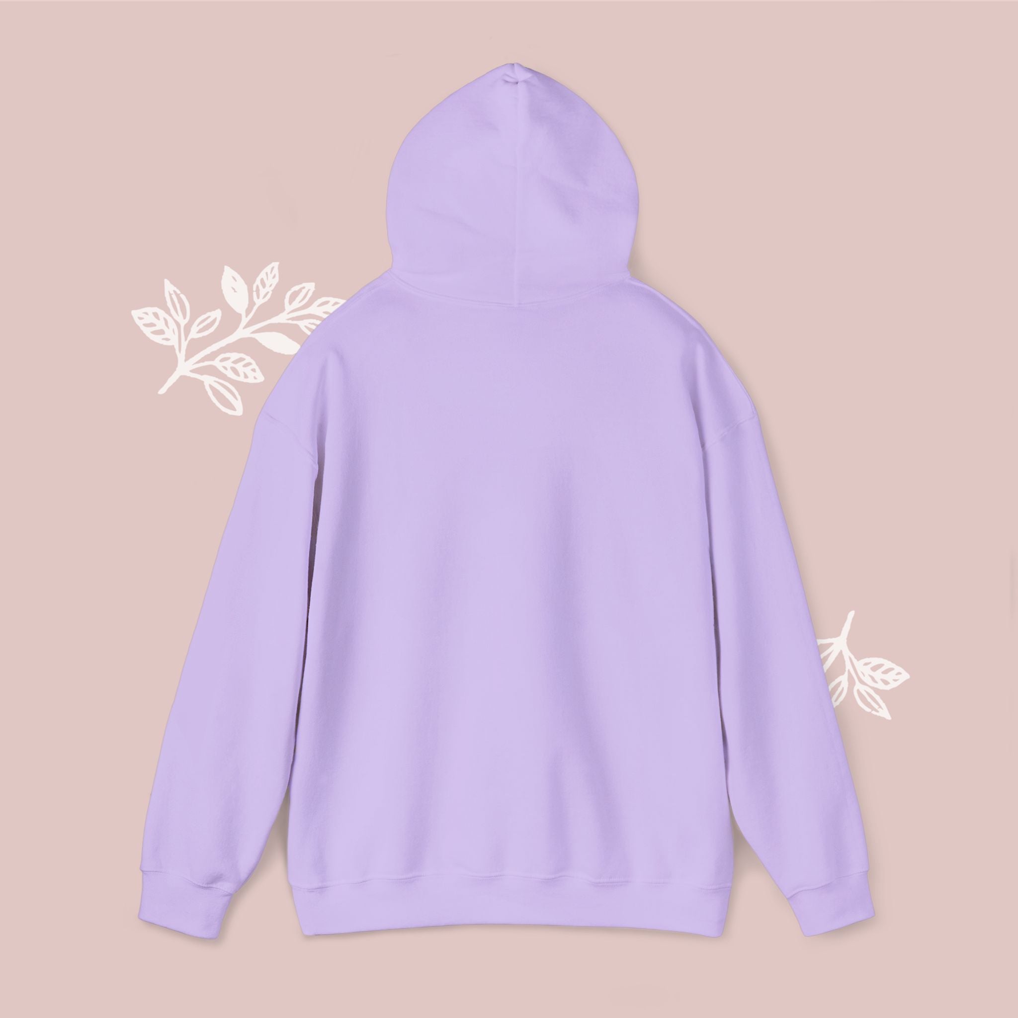 Gettin' Cozy – Coffee Cups Hoodie — Cute Pastel Latte Graphic Sweatshirt