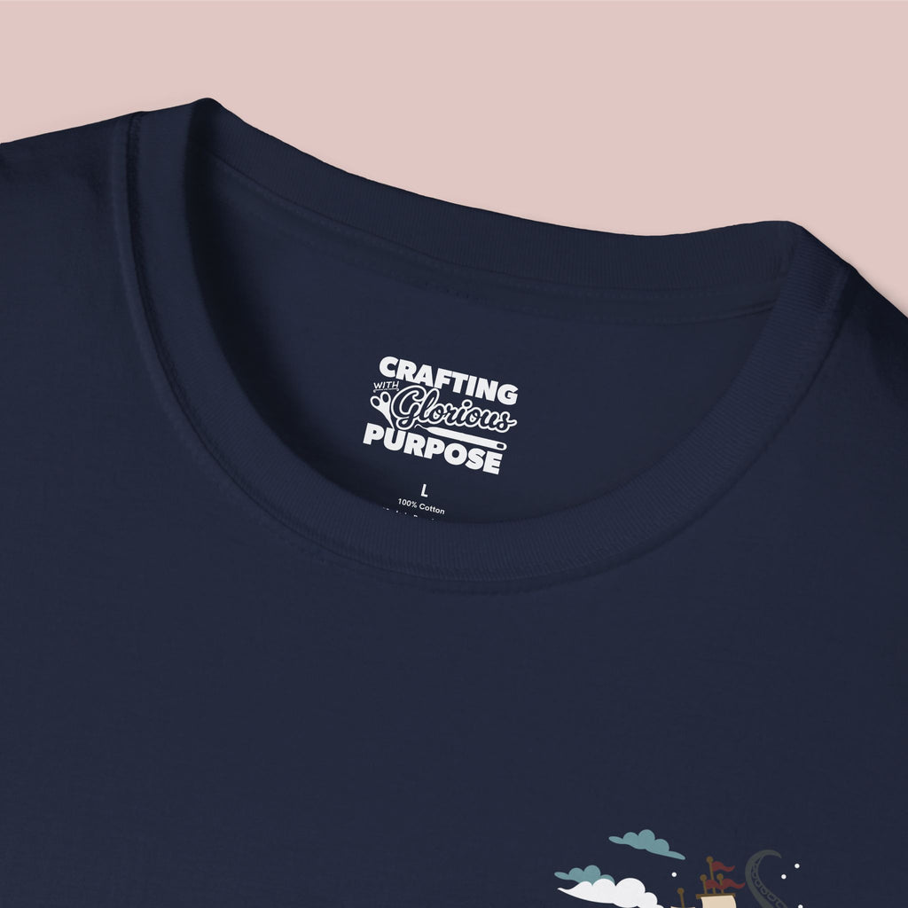 Kraken Cove — "Kraken Cove: Escape To The Abyss" Retro Graphic T-Shirt