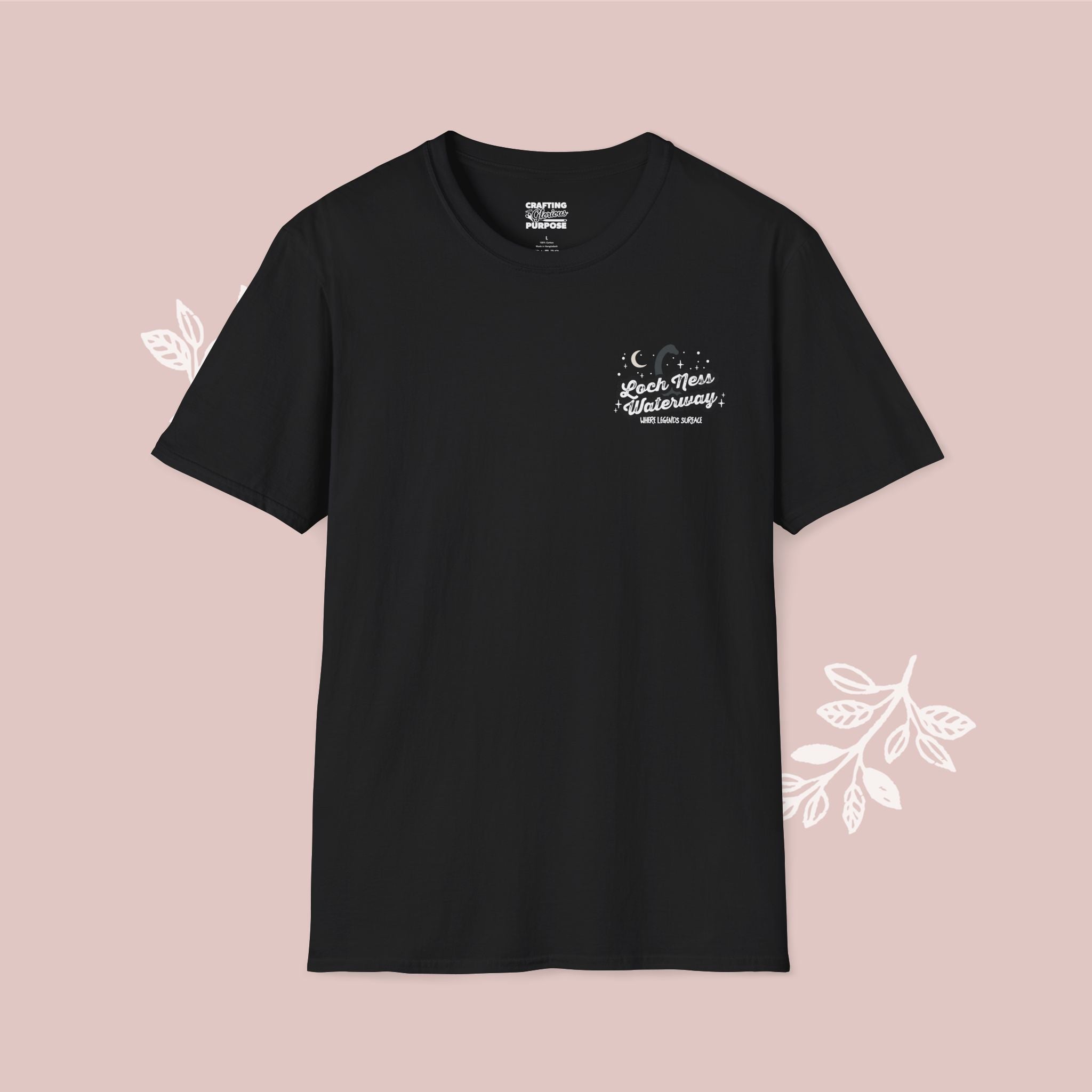 Loch Ness Waterway — "Loch Ness Waterway: Where Legends Surface" Retro Graphic T-Shirt