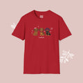 I Woof You Cute Dachshund (Short Haired) Trio Dog Tee — Valentine's T-Shirt