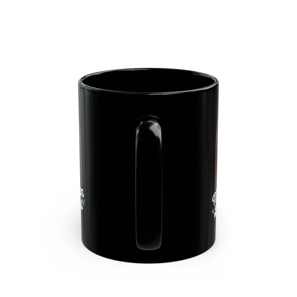 Mothman Coffee Mug — "Mothman Lookout" Retro Design