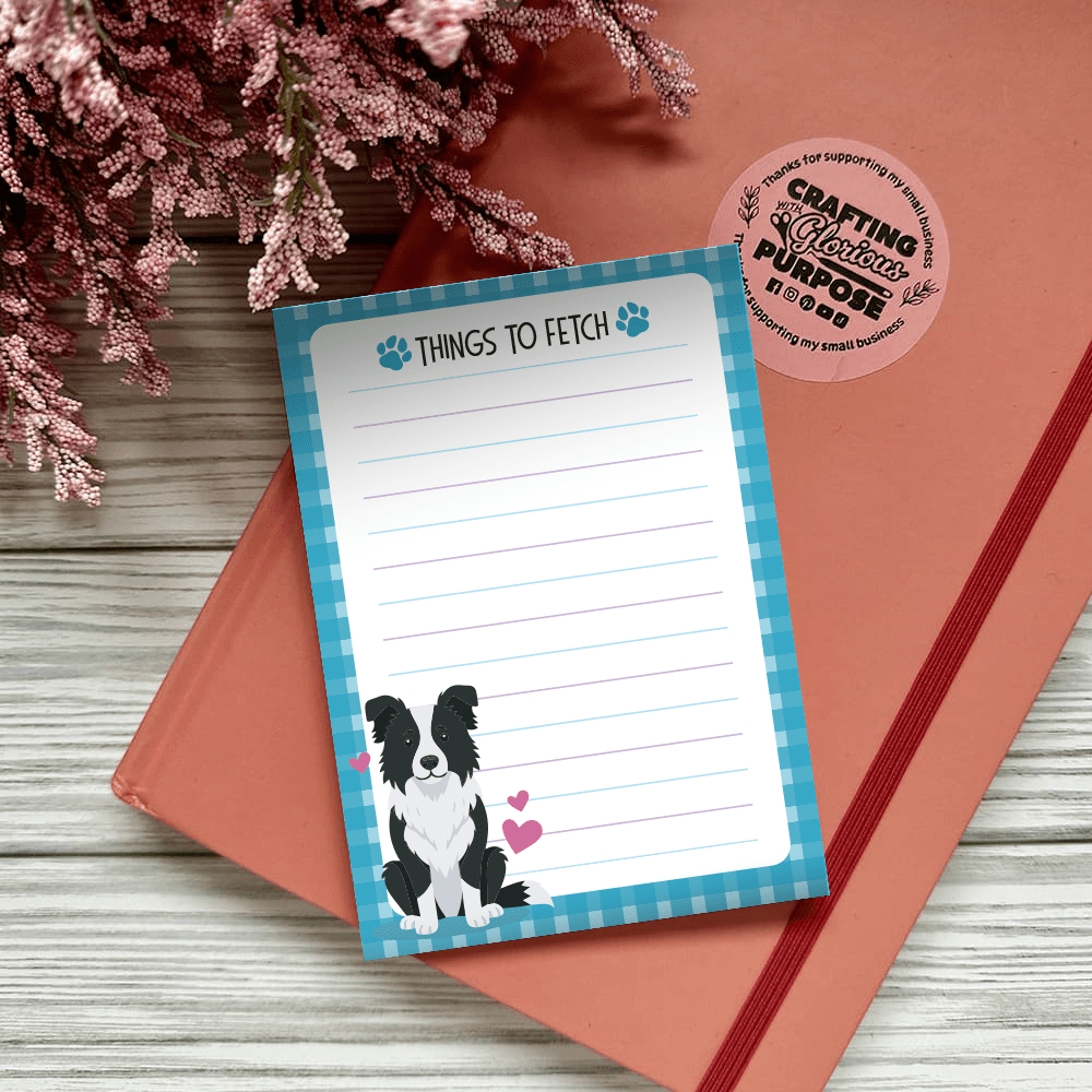Border Collie - Dog Notepad