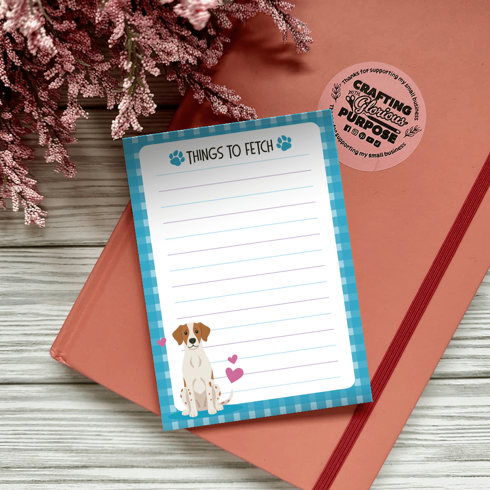 Brittany Spaniel - Dog Notepad