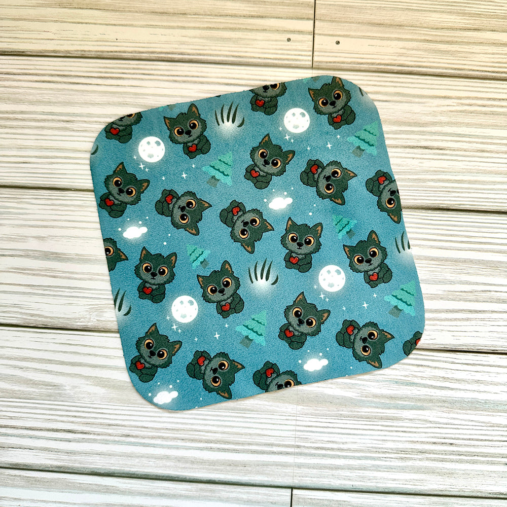Werewolf screen cleaning cloth