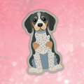 Bluetick Coonhound dog sticker
