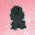 Cocker Spaniel Black sticker