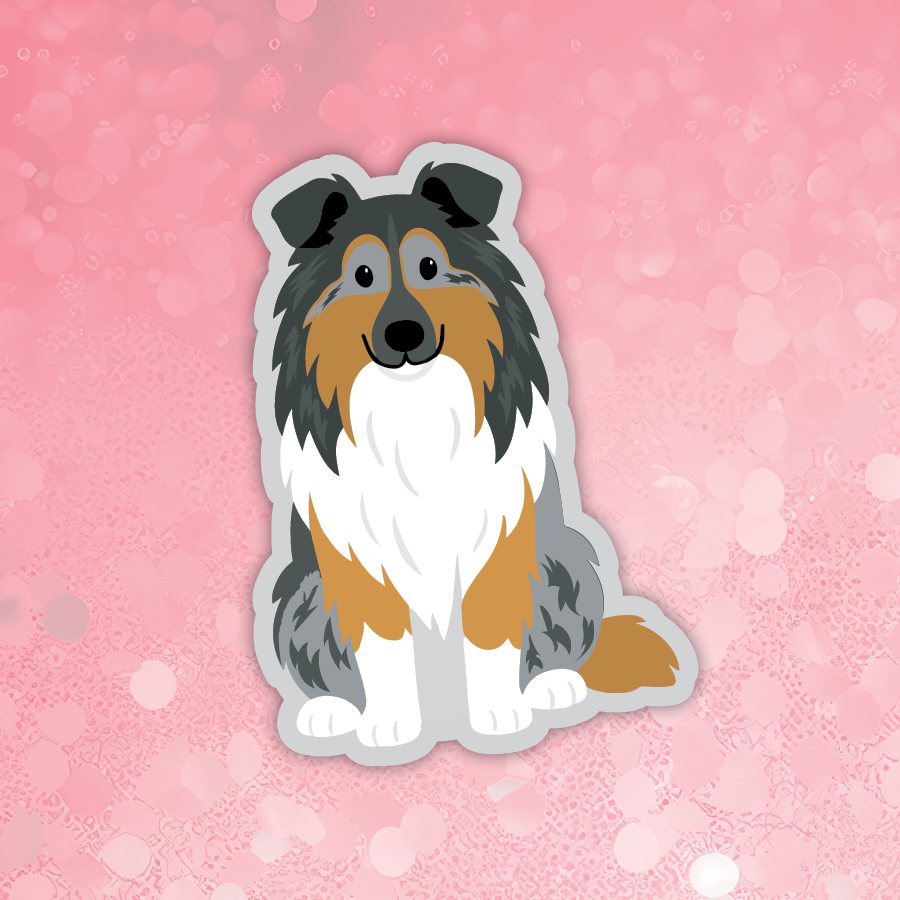 Collie merle sticker