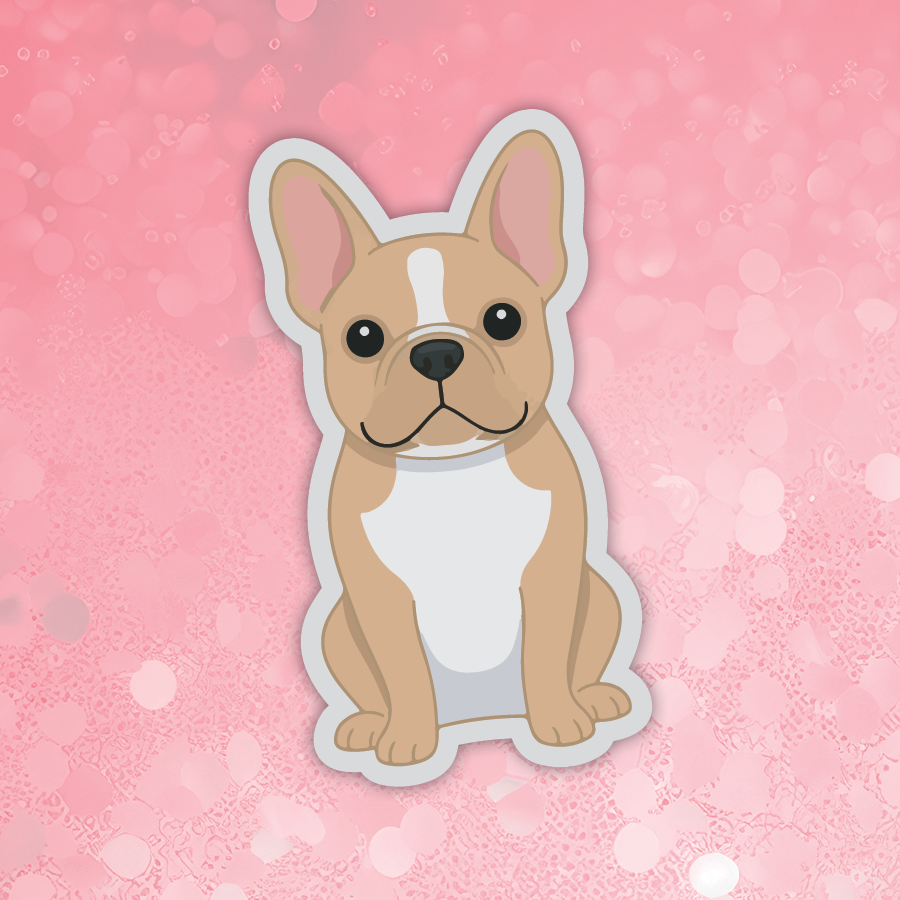 French Bulldog Fawn sticker