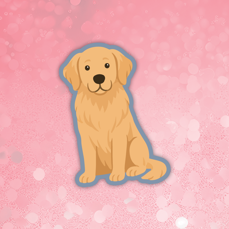 Golden Retriever sticker