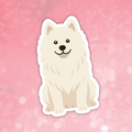 Samoyed dog sticker