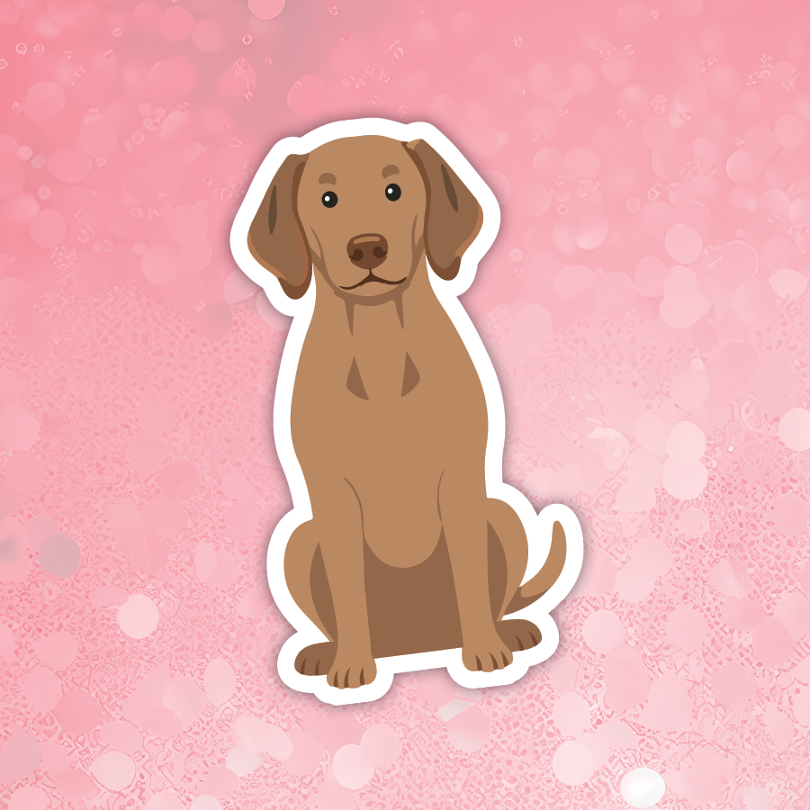 Vizsla - Cute Minimalist Dog Sticker