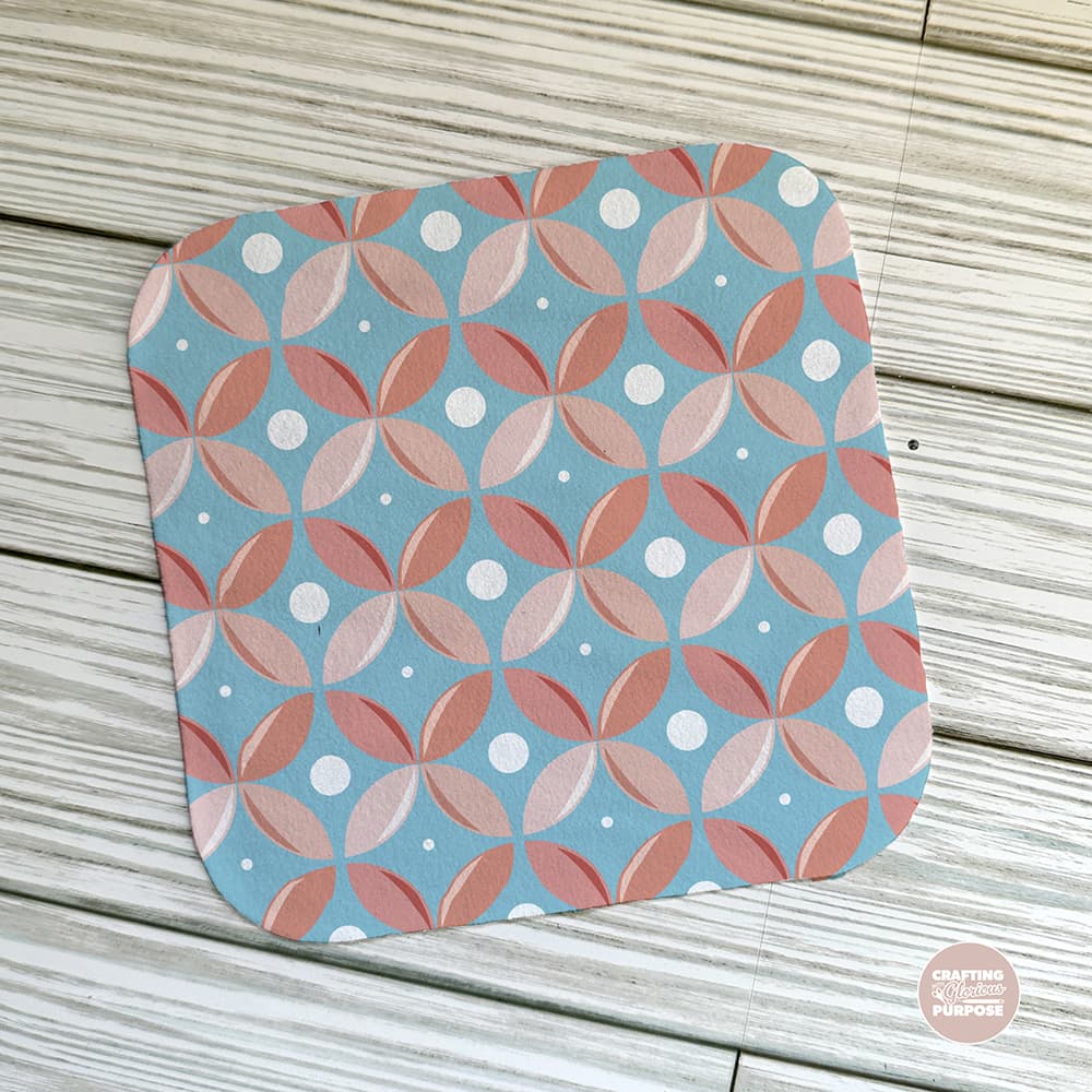 Microfiber Cleaning Cloth - Circle Flowers