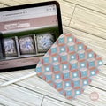 Microfiber Cleaning Cloth - Circle Flowers