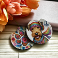 Airedale Terrier - Car Coaster